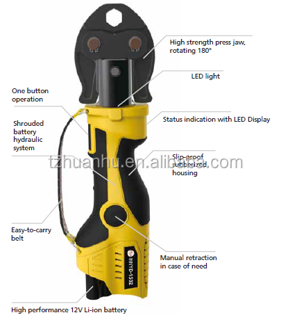 HHYD-1532 Stainless Steel Pipe Cordless Press Tool