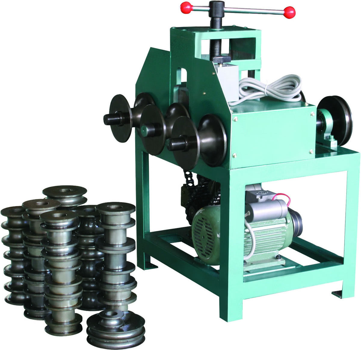 Hot sale steel ring pipe benders/ rolling bending machine HHW-G76,HHW-76B