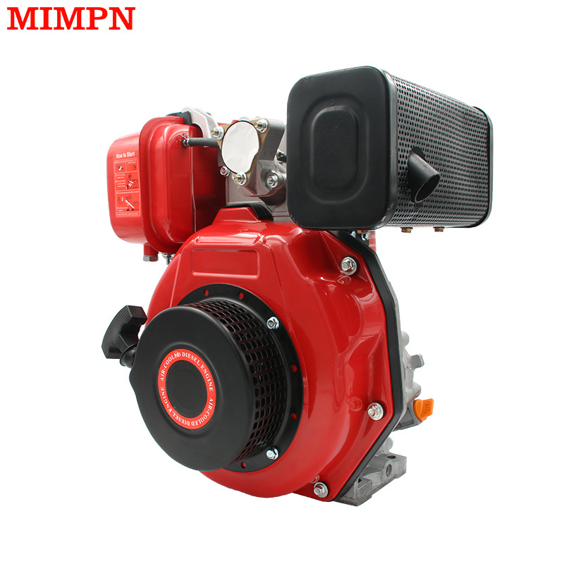 Wholesalers Supplier New Model Low Noise 5Hp 5.5HP 6Hp 178F Air Cooled Electric Start Diesel Motor Engine