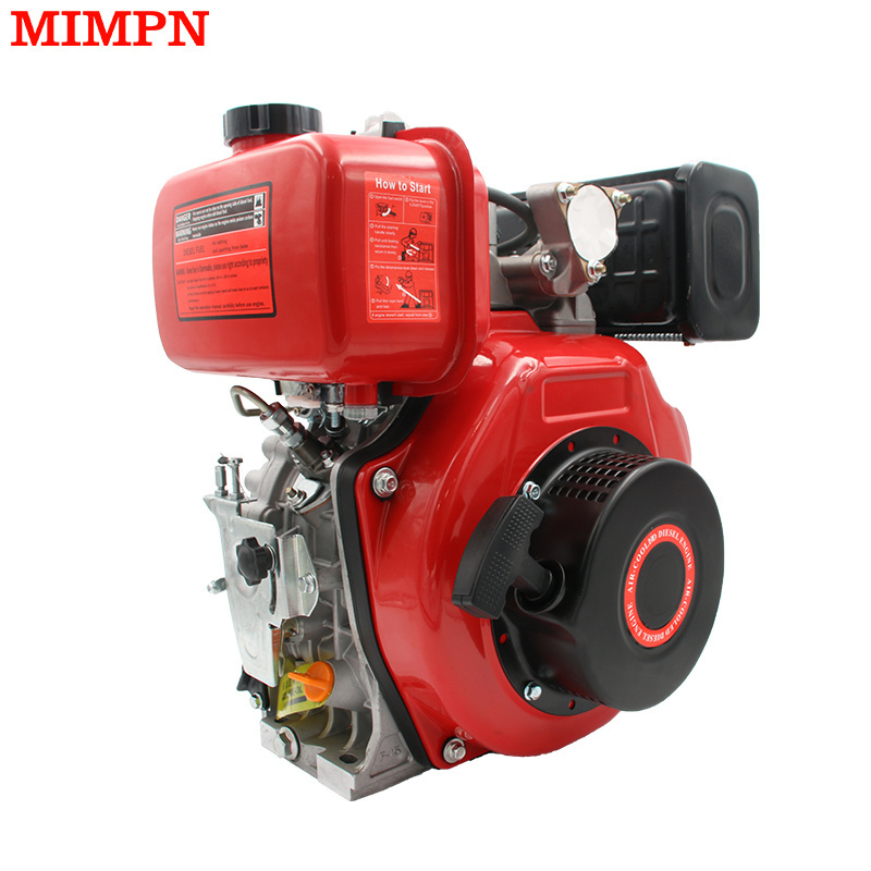 Wholesalers Supplier New Model Low Noise 5Hp 5.5HP 6Hp 178F Air Cooled Electric Start Diesel Motor Engine