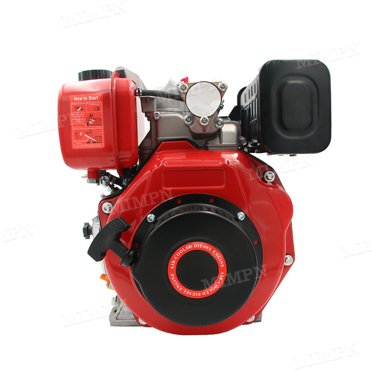 Wholesalers Supplier New Model Low Noise 5Hp 5.5HP 6Hp 178F Air Cooled Electric Start Diesel Motor Engine