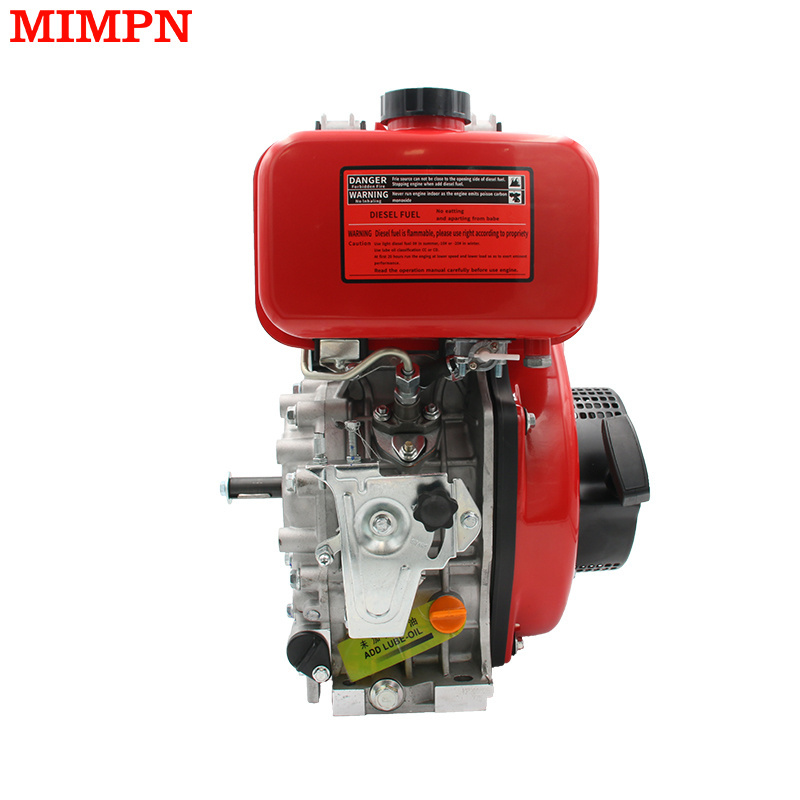 Wholesalers Supplier New Model Low Noise 5Hp 5.5HP 6Hp 178F Air Cooled Electric Start Diesel Motor Engine