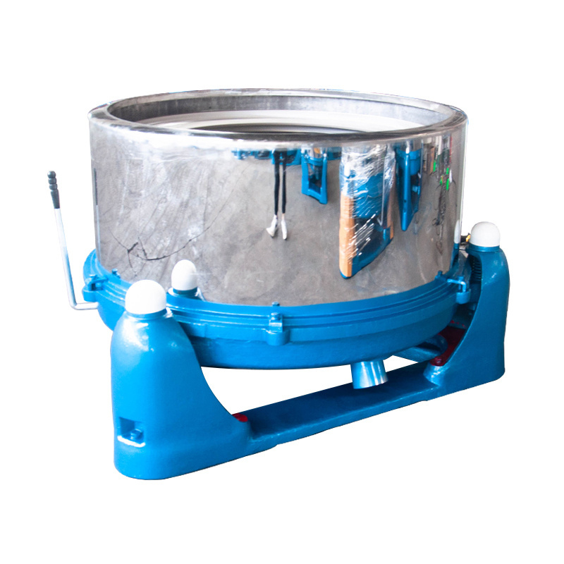 Model 600 Small Three-legged Centrifuge Drier for Soybean Residue, Residue and Starch Single-barrel Industrial Dehydrator