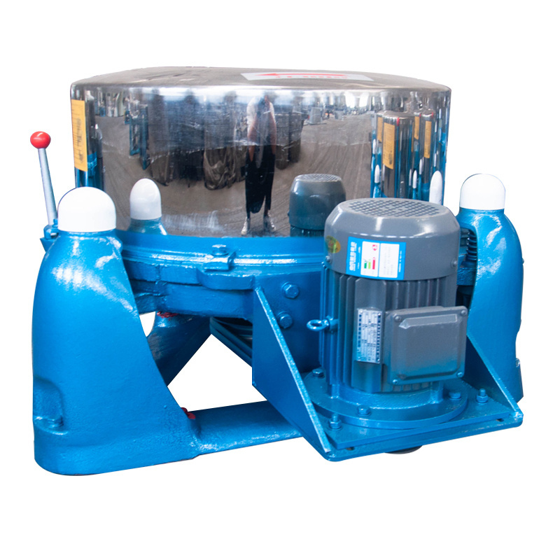 Model 600 Small Three-legged Centrifuge Drier for Soybean Residue, Residue and Starch Single-barrel Industrial Dehydrator