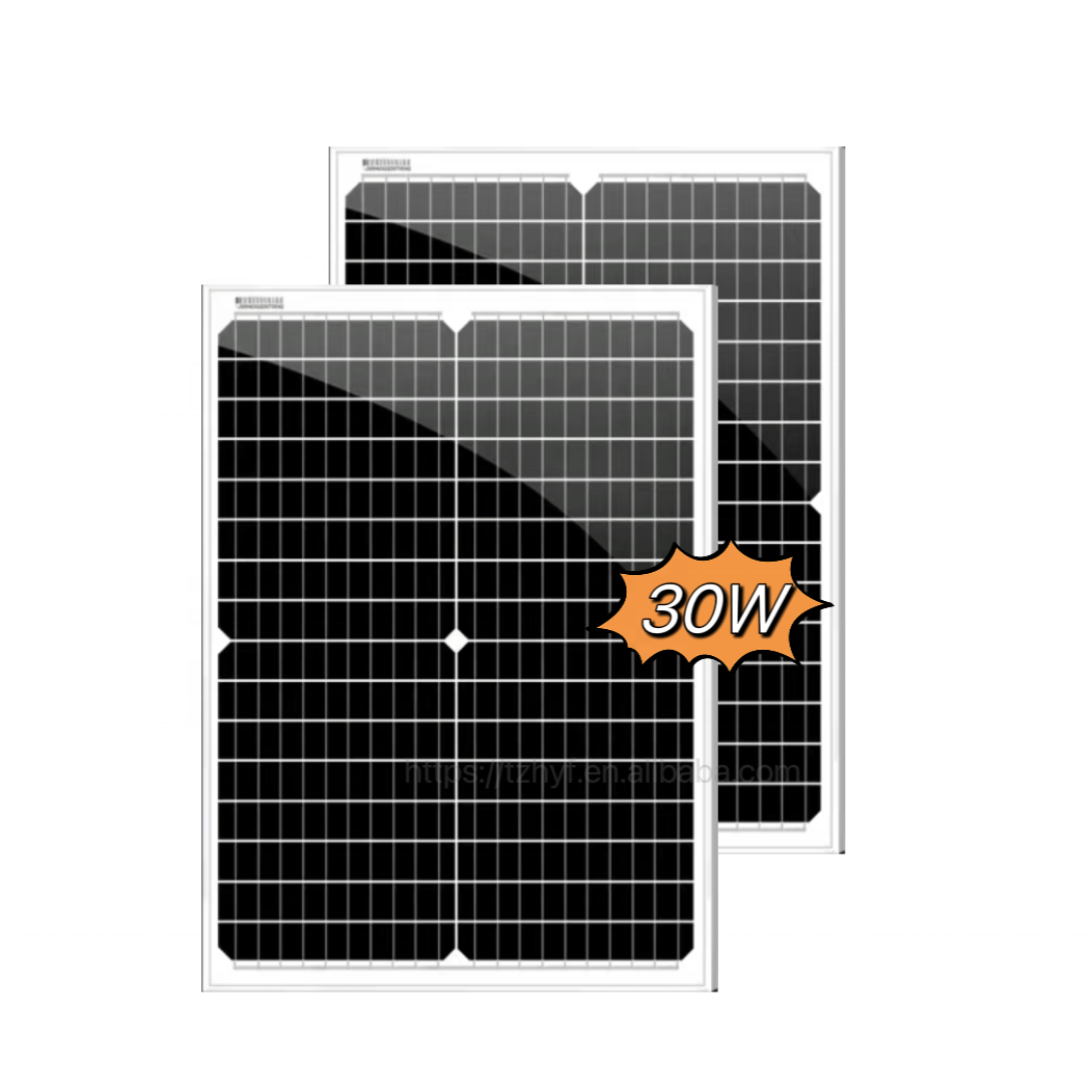 12V 18V 24v Poly and monocrystalline solar panels 10W 15W 20W 30W 40W 50W Small Size  Solar Modules Solar Panel P