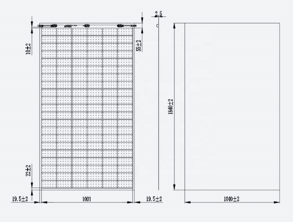 High Efficiency Flexible Pv Solar Panel 100W -380W  Mono Solar Panels For Boat home solar panels