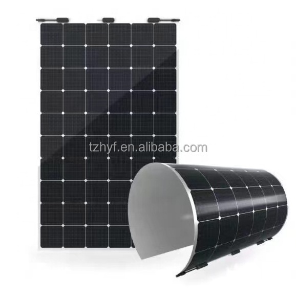 Flexible Paneles Solares 100w 120w 150w Flexible Solar Energy System Marine Semi Flexible Solar Panel