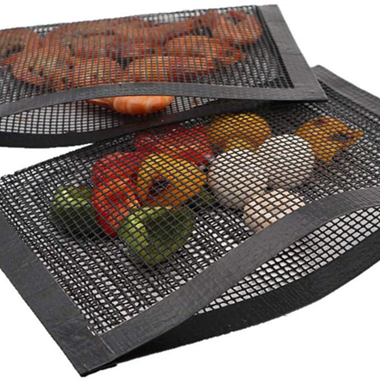 Extra thick non stick BBQ mesh grill envelop Barbecue Grill Bags for Outdoor Grill Suitable for Electric