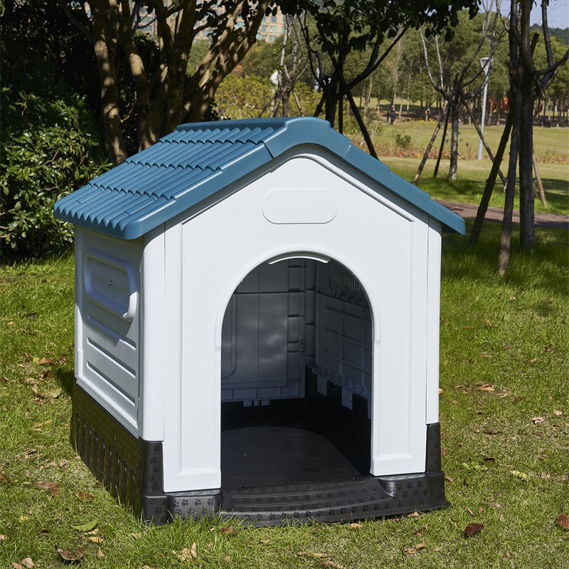 Customized Luxury Indoor Waterproof Dog Kennels Durable Hard Plastic Large Pet Dog House