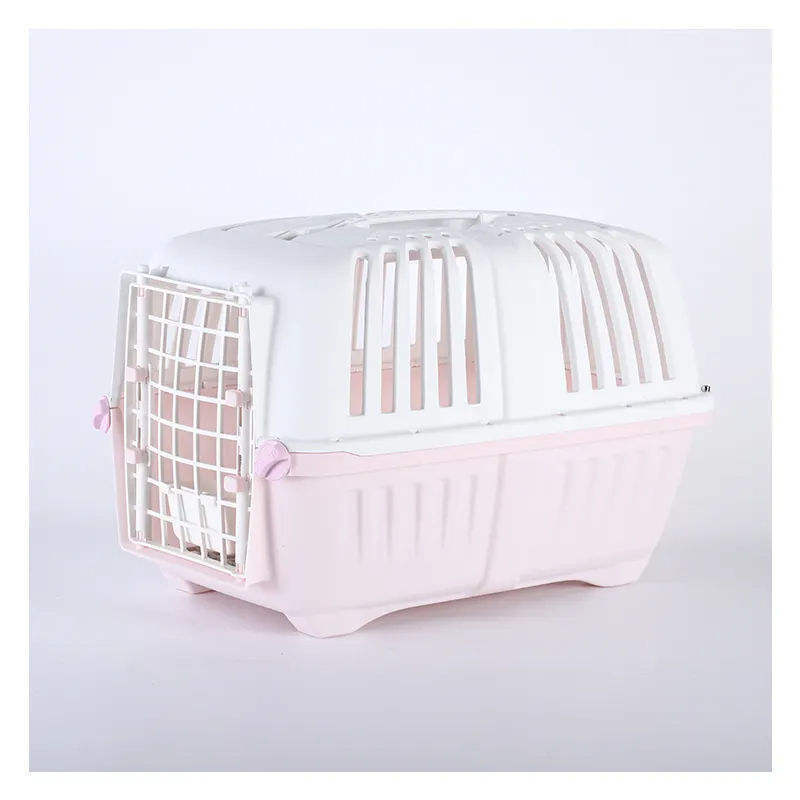 Wholesale Outdoor Safety Portable Small Animals Pet Dog Cages Hard Sided Pet Travel Carrier