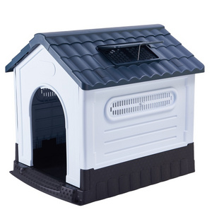 Four Seasons Universal Plastic Pet Kennel Sun-Proof Dog Shed Large, Medium and Small Dogs Outdoor Rain-Proof Large Pet Dog House