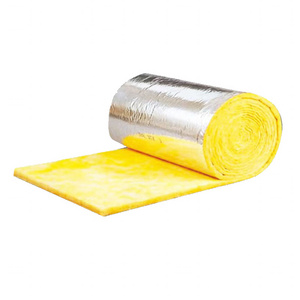 50mm 55mm 12kg glass wool blanket building material price R1.3 R1.1 fiberglass foil facing black faced fiberglass insulation