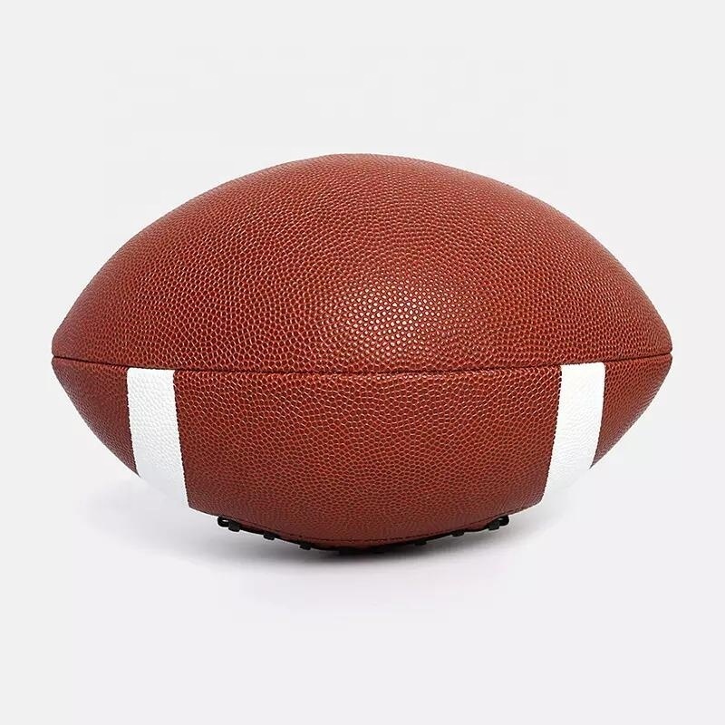 Factory Price American Football Size 3/6/9 High Quality Leather Cover Nylon Yarn and Rubber