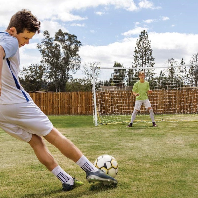 Outdoor custom foldable and  portable soccer ball practice gate net  for child