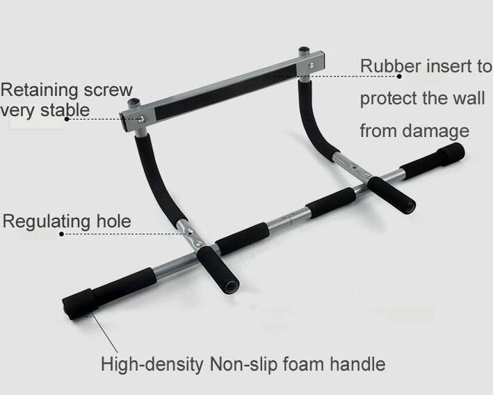 Indoor multi-Functional exercise door pull up bar gym for upper body workout