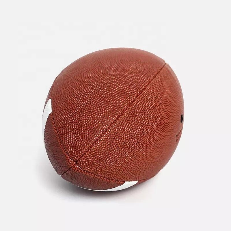 Factory Price American Football Size 3/6/9 High Quality Leather Cover Nylon Yarn and Rubber