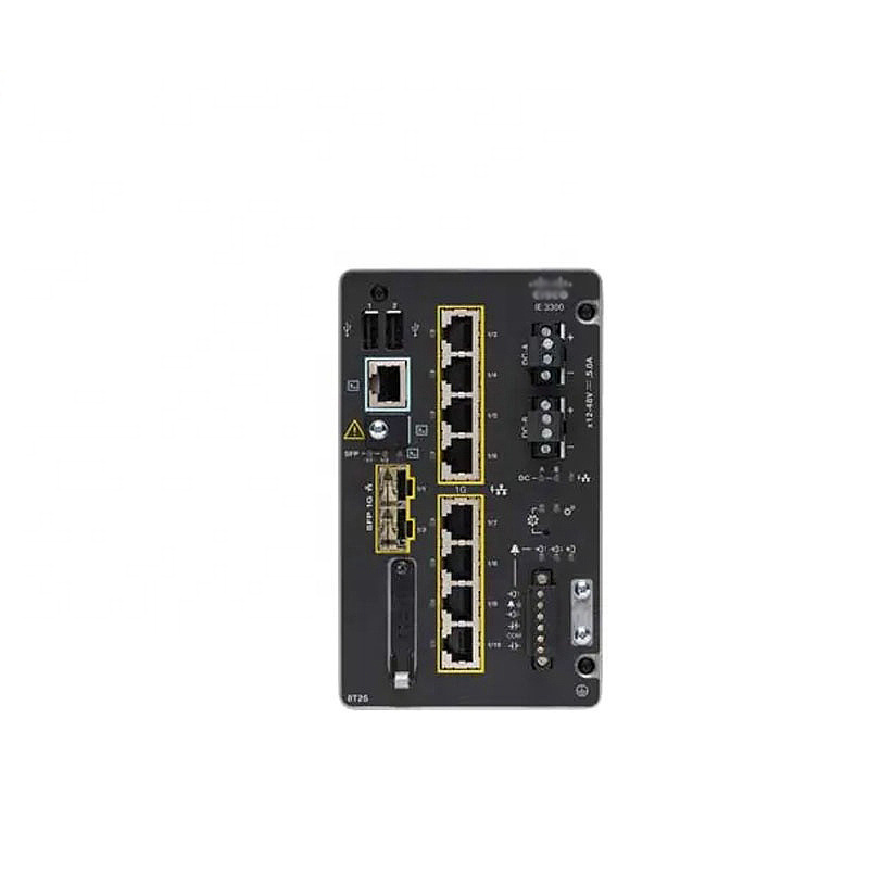 IE-3300-8T2S-E IE3300 Rugged Series Modular System Industrial Switch