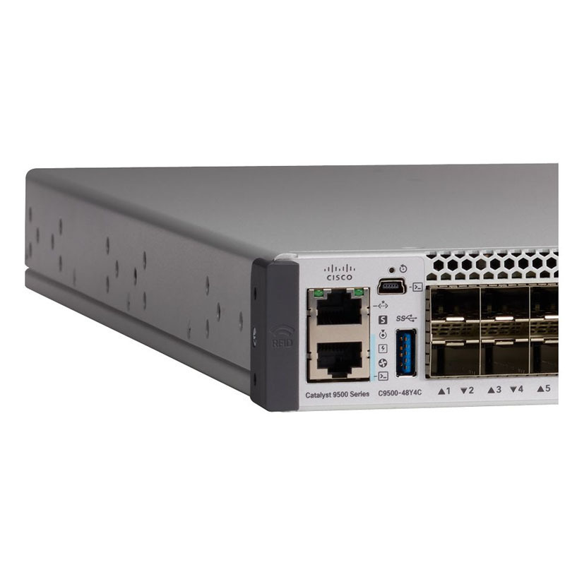 C9500-48Y4C-E 9500 series L3 Managed 48x25 Gigabit SFP28 rack-mountable network switch C9500-48Y4C-E