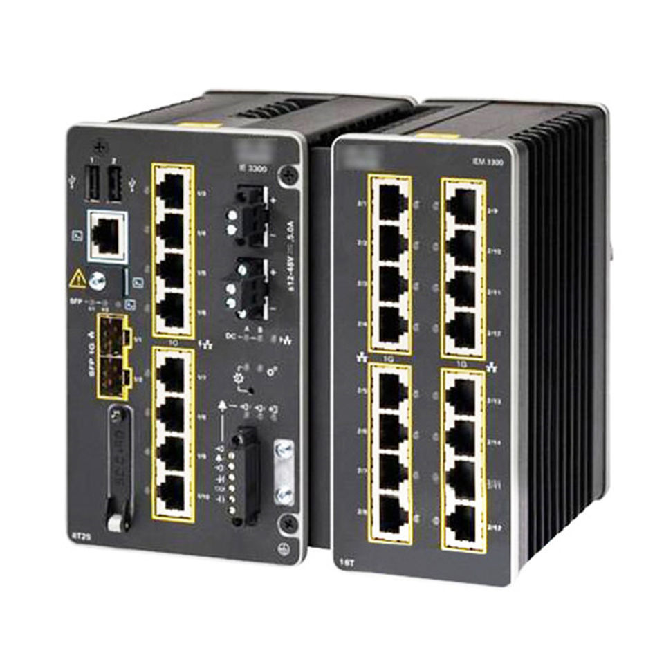 IE-3300-8T2S-E IE3300 Rugged Series Modular System Industrial Switch