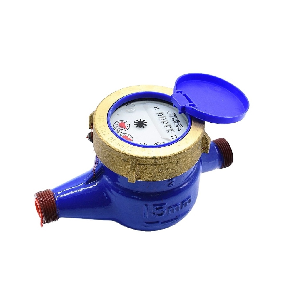 25mm Mechanical parts density class c jet Dry Dial Cold flow type Water Meter