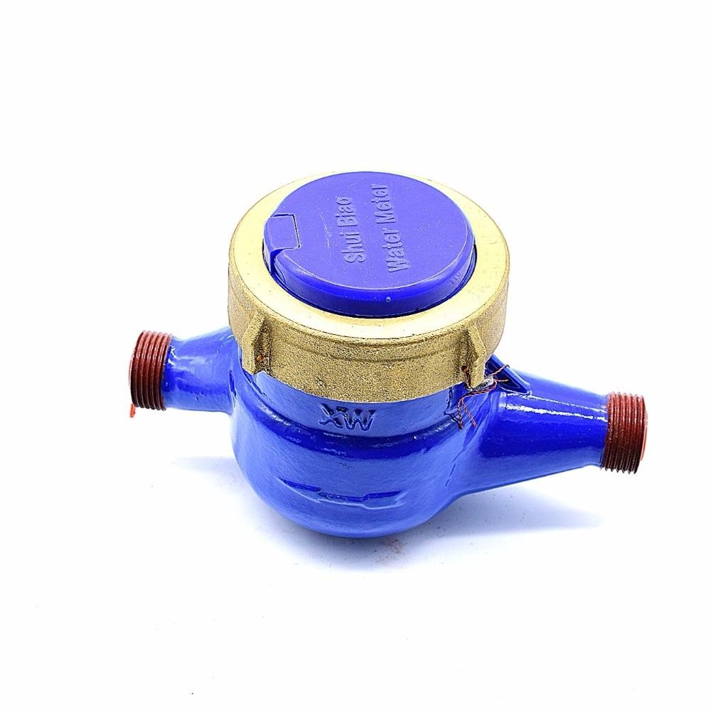 25mm Mechanical parts density class c jet Dry Dial Cold flow type Water Meter