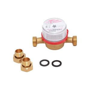 oem iso4064 class b brass body domestic single jet water meters