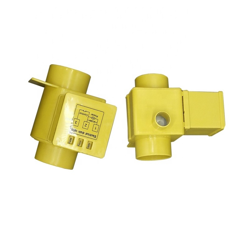 Commercial washing machine accessories 2 3 inches 90 degrees 180 degrees  Electronic drain valve Plastic drain valve