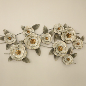 Art Flower  Iron Metal Decoration Items wall hanging deco  for home decoration