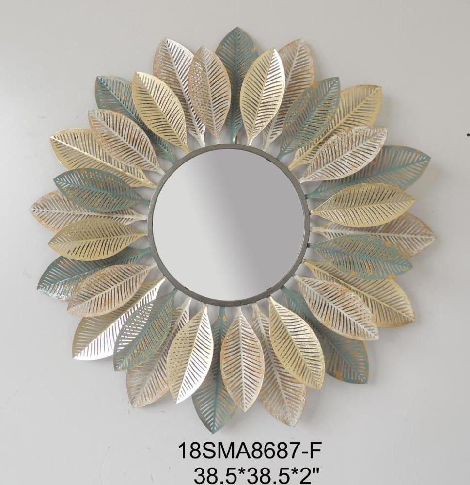 Mirror Art Metal Decoration Items wall hangings for home decor