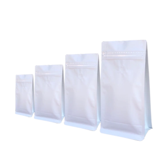 One way air evacuation valve coffee packing bags aluminium foil octagonal bag