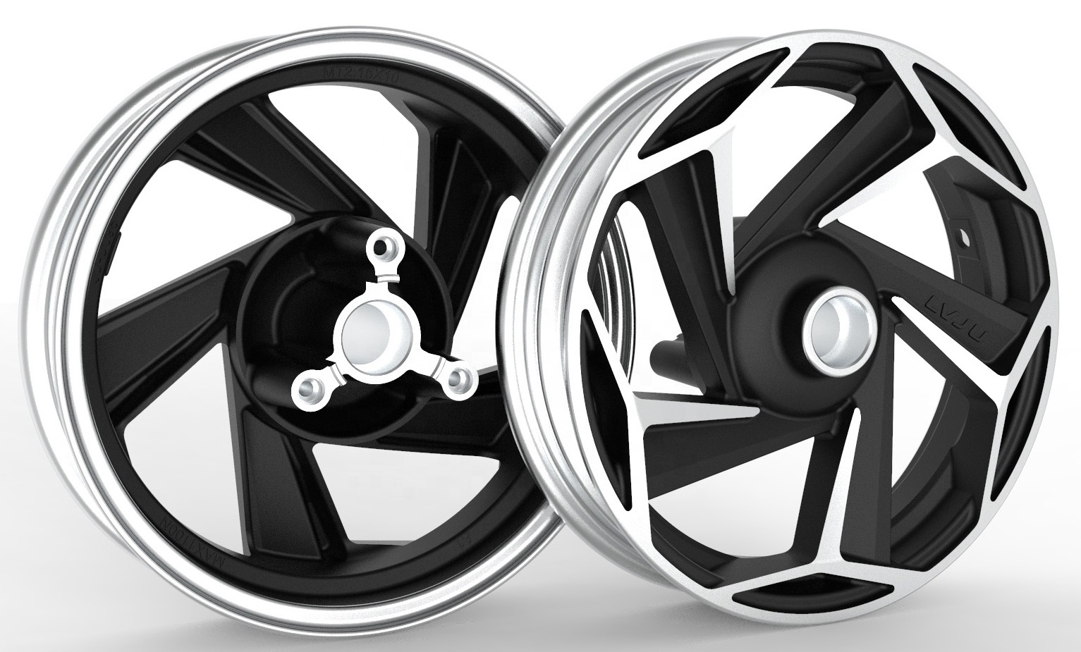 12INCHX2.15 aluminum alloy motorcycle wheel for scooter