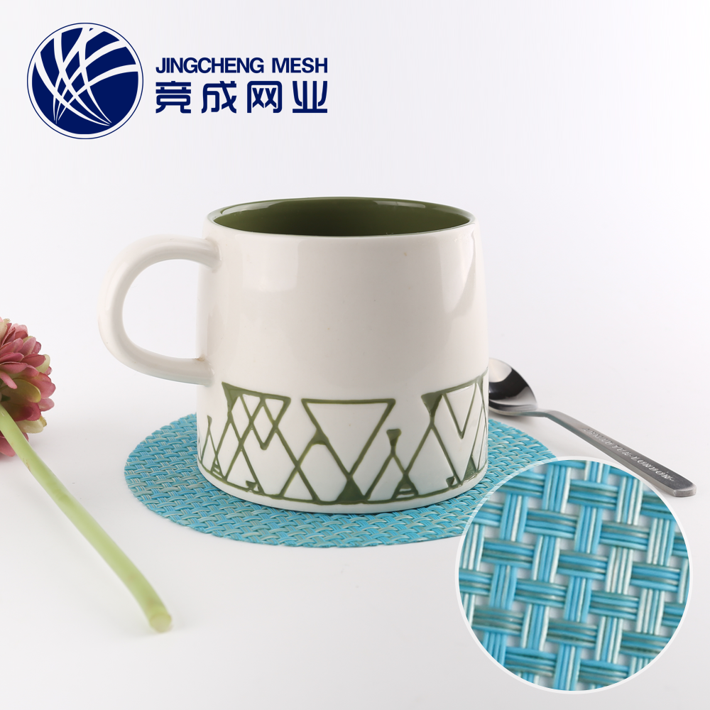 Direct factory drink plastic table standard size tea cup plate square cheap wholesale custom soft pvc round paper doily