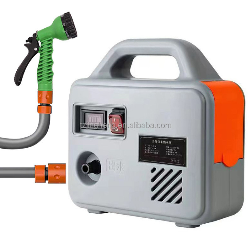 Mobile lithium battery water pump 100W21V strong motor water pump water pump sprayer spray irrigation machine