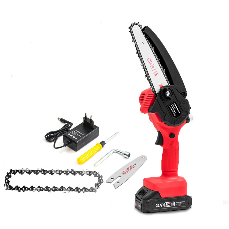 4 inch 6 inch power tools high power garden pruning saw wood cutter 21v mini handheld brushless 550w electric chainsaw