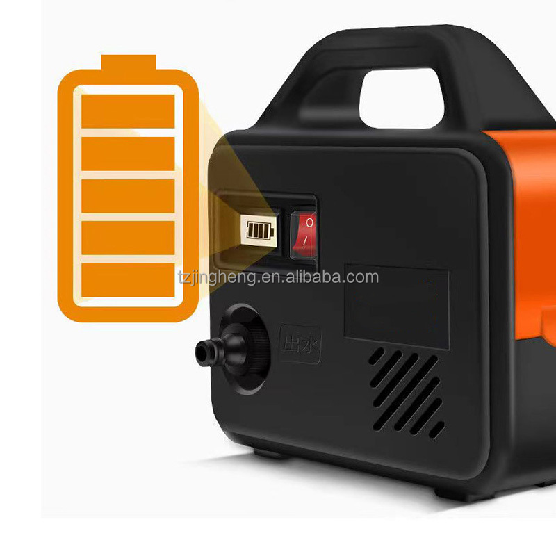 Mobile lithium battery water pump 100W21V strong motor water pump water pump sprayer spray irrigation machine