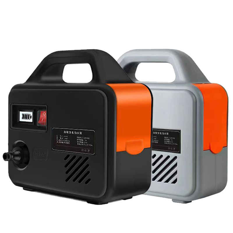 Mobile lithium battery water pump 100W21V strong motor water pump water pump sprayer spray irrigation machine