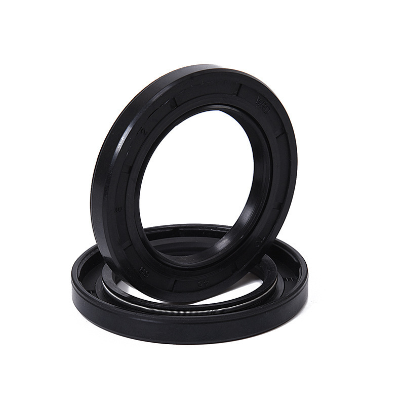 Wholesale High Quality TC FKM NBR Black Round Rubber Oil Seal