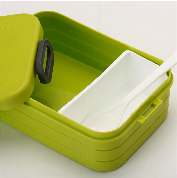 Biodegradable PP Material Plastic Lunch Box Kettle Set Customized Bento Boxes for School Kids Food Grade for Adults