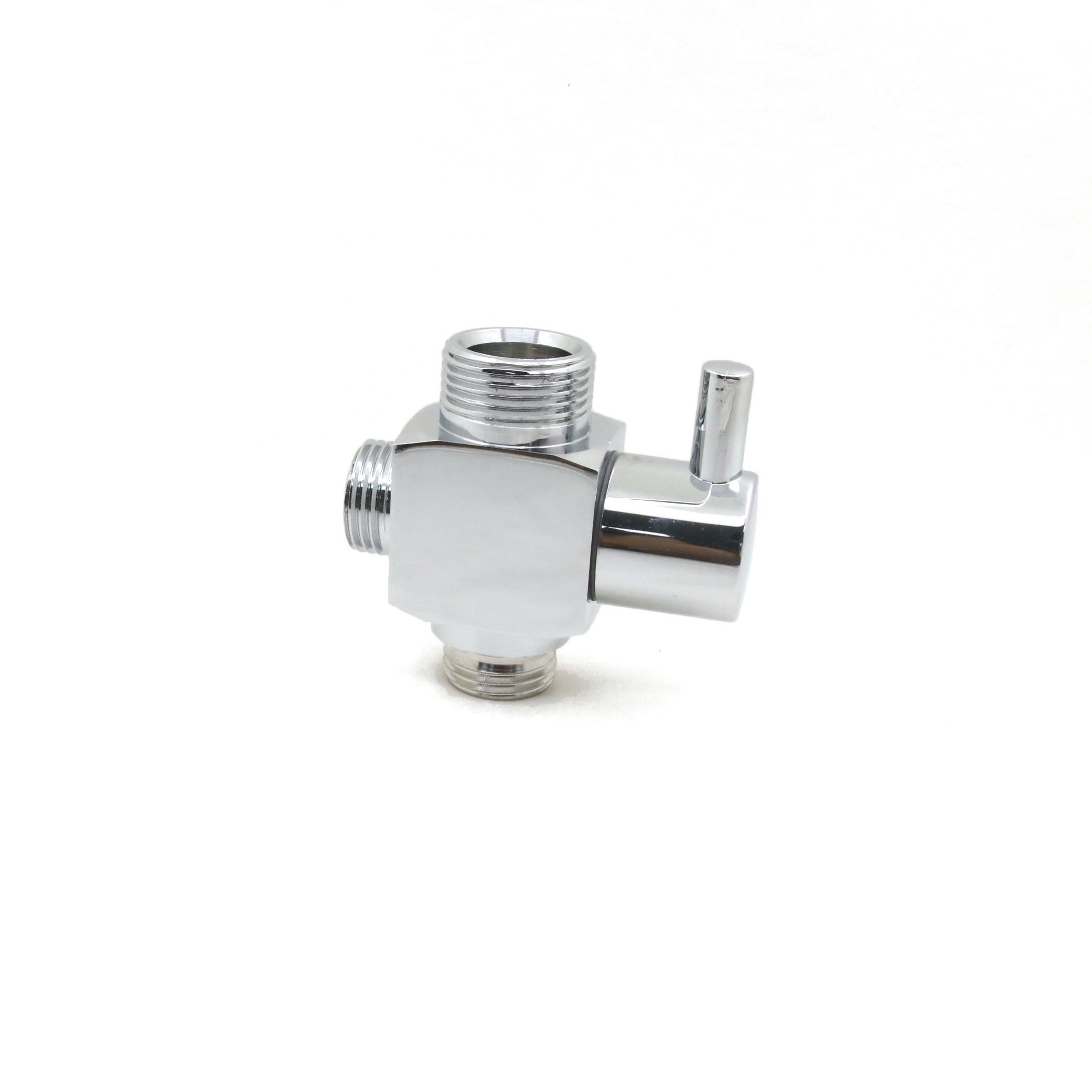 Shower faucet connected  hose brass T--Valve connector faucet accessories