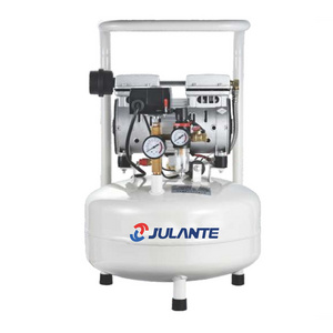 Best price 550w 750w dental air compressor 25L medical silent oil free air compressor