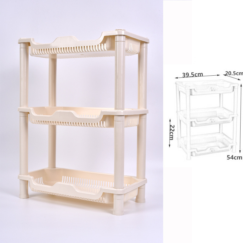 Shelf storage triangular foot  bathroom kitchen shelf multi-floor shelf storage arrangement