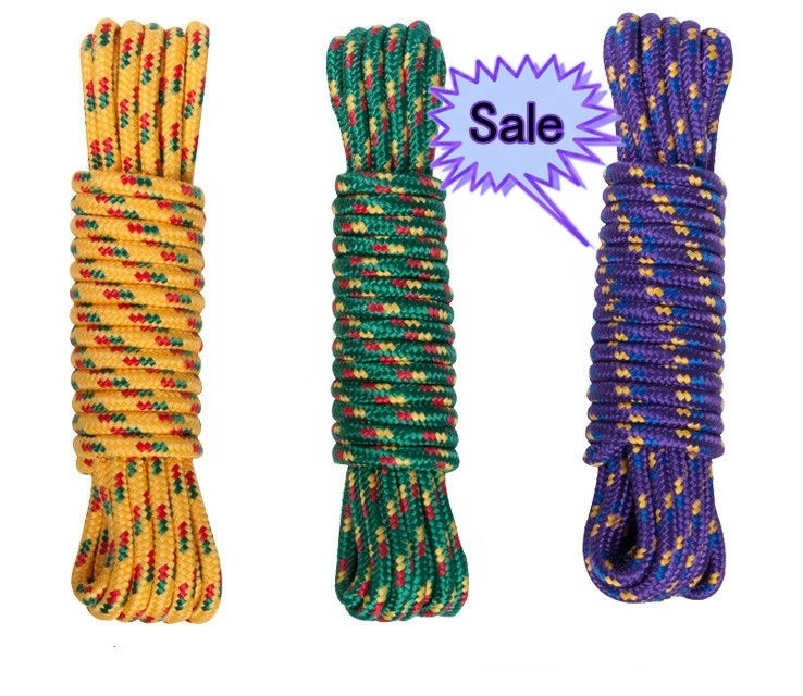 Nylon PP/PE 14mm Double Braided Rope For Tying Of Multifilament Dog Leash