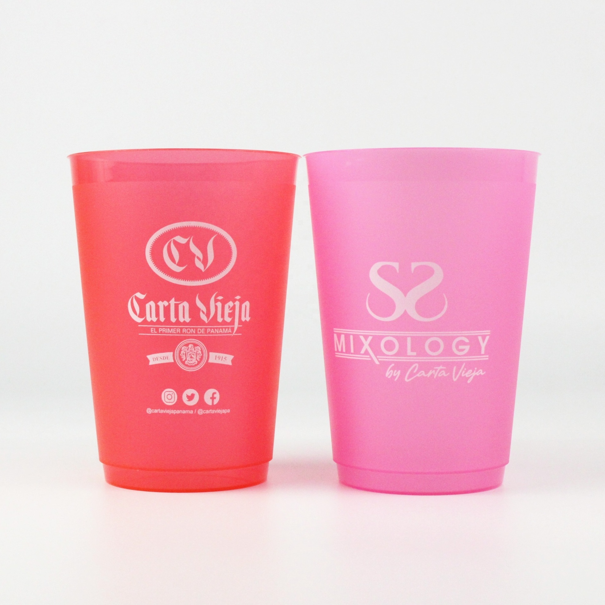 Custom Printed 16 Oz Frost Flex Stadium Cups