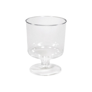 60ml Mini Wine Tasting Glasses Small Clear Plastic Wine Glass Cups Goblets