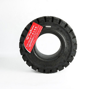 8.25-15 Type 9 inch Solid Rubber Tires For Forklift