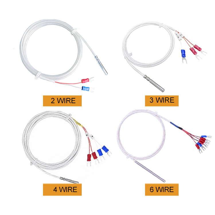 ip68 3 wire 4 wire stainless steel waterproof probe thermocouple rtd temperature sensor pt100