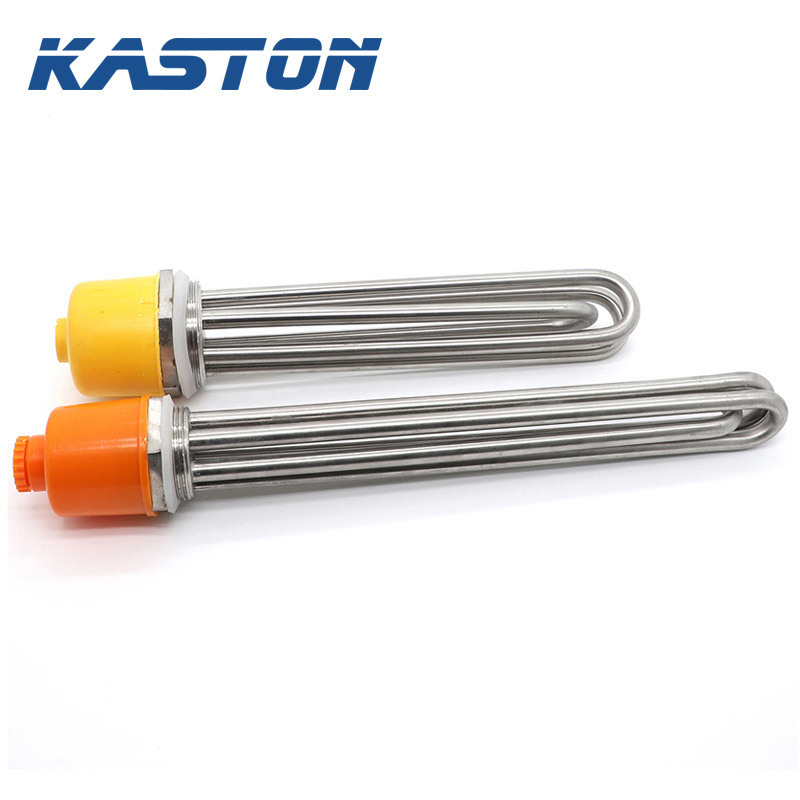 12v 24v 48v 220v 380v industrial stainless steel tubular electric oil water heating element immersion heater