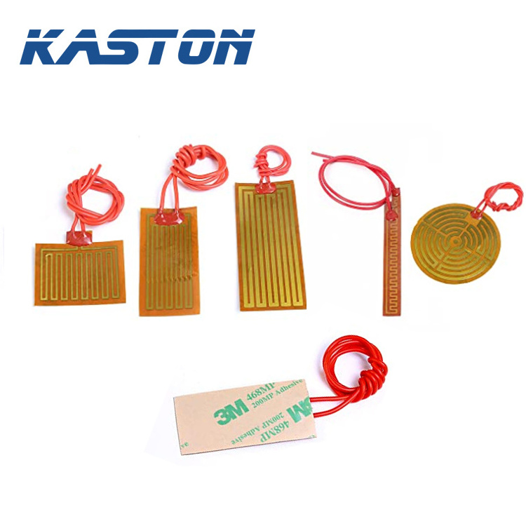 custom 5v 12v 24v 220v electric flexible polyimide film wholesale kapton heater