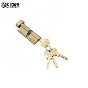 Mother-in-law copper bead lock cylinder home anti-theft bedroom mortise lock with key wooden door outdoor