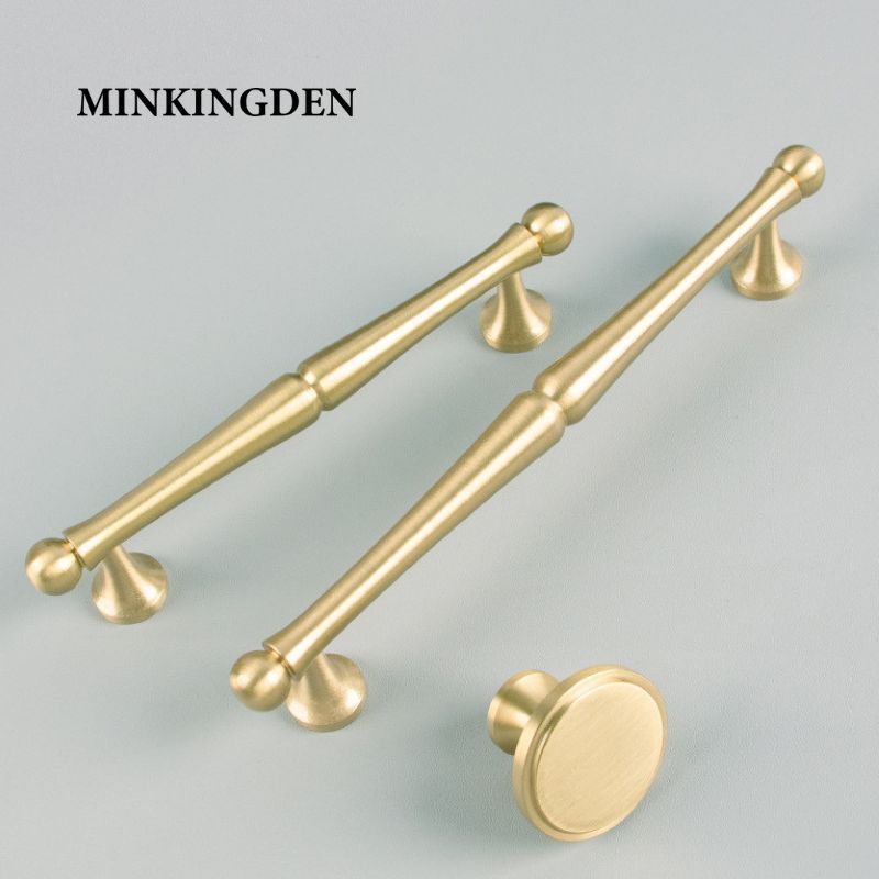 Pulls Furniture Half Moon Round 150mm Metal Brass Drawer Cabinet Pull Handles